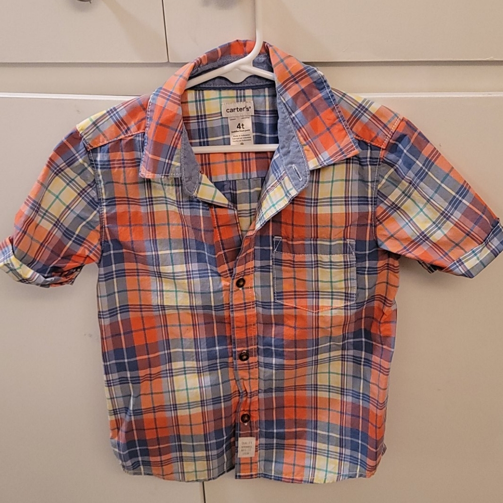 Carter's button-down short sleeved shirt